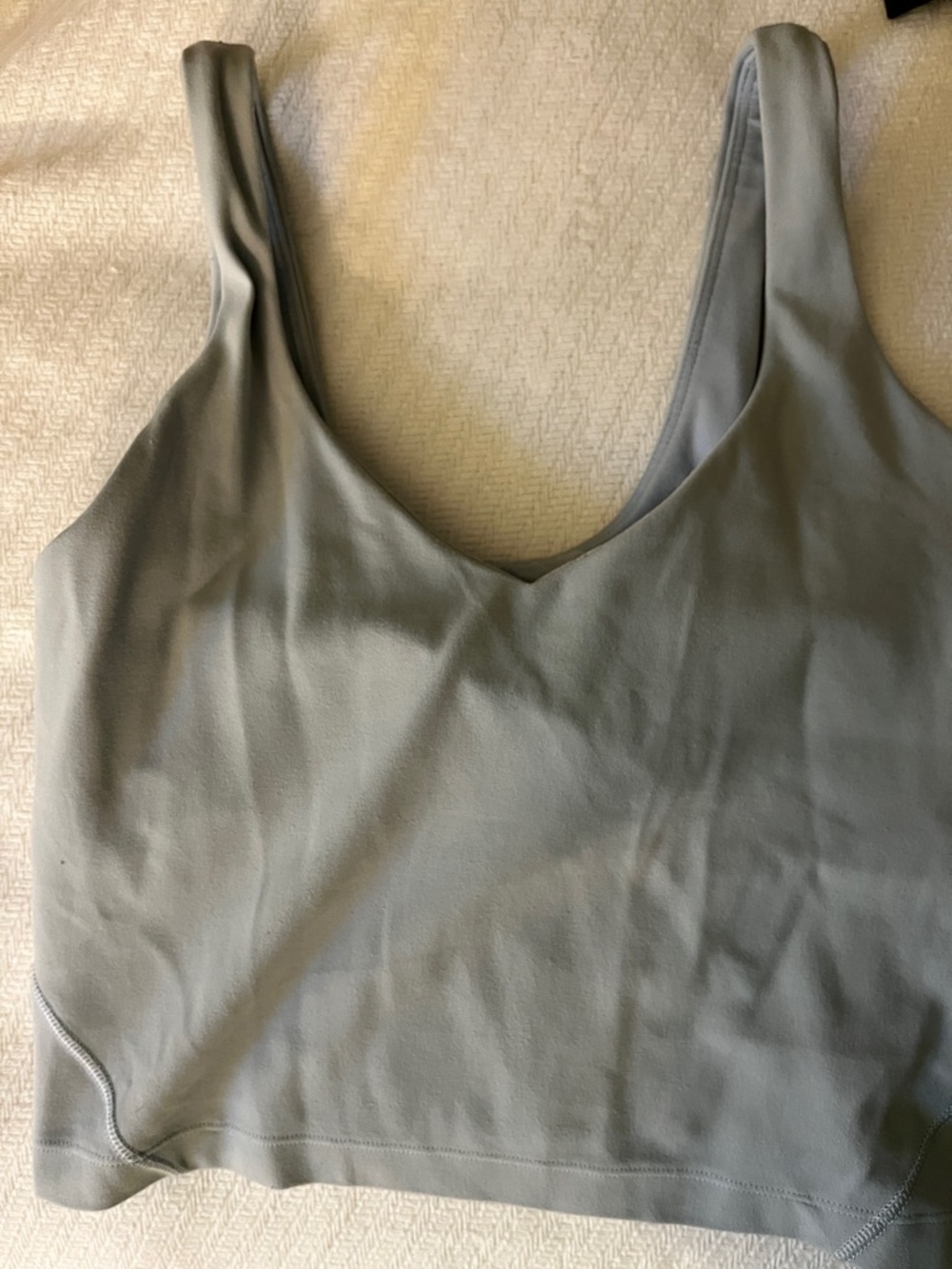 lululemon athletica Light Blue V-Neck Camisole
